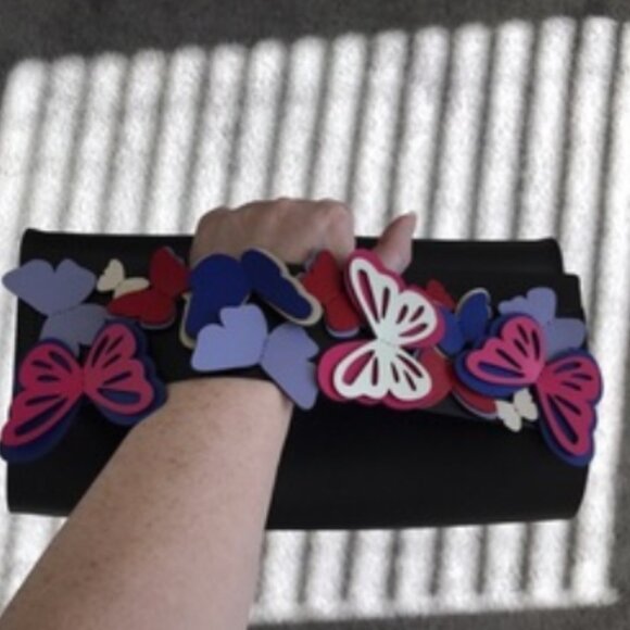 Kate spade Show Your True Colors Butterfly Clutch wallet purse *PLEASE READ* - Picture 7 of 7